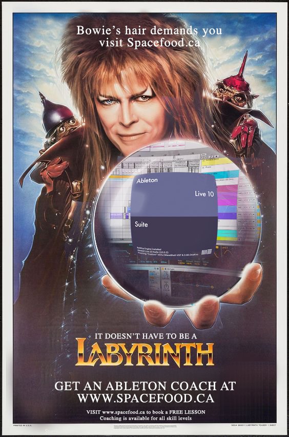 Ableton Labrynth | David Bowie | Movie Poster Remix